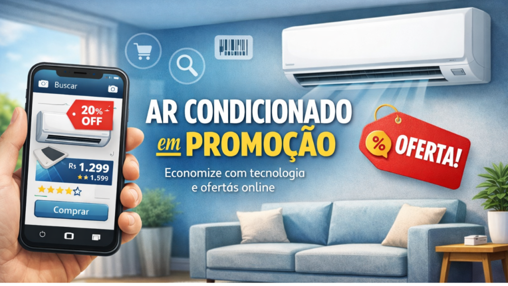 Imagem do Artigo Ar condicionado em promoção conforto térmico com economia e tecnologia