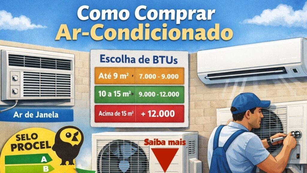 Imagem do Artigo Como Comprar Ar Condicionado: Como escolher corretamente?
