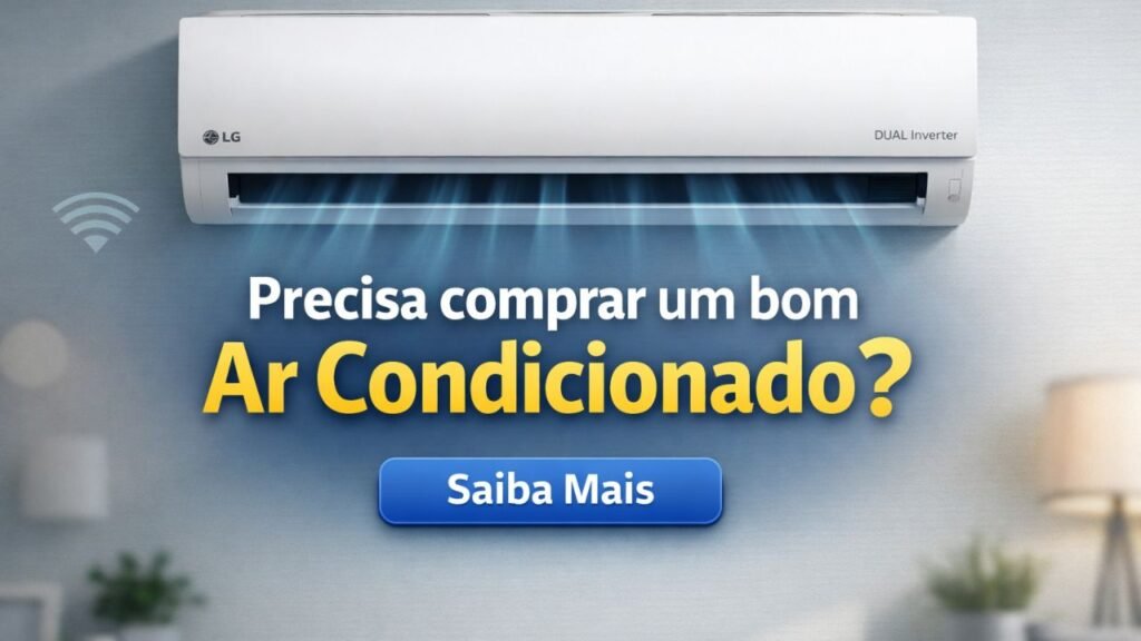 Imagem do Artigo LG AI Dual Inverter Voice 9.000 BTU Frio 220V: Silêncio, Economia e Tecnologia na Medida Certa