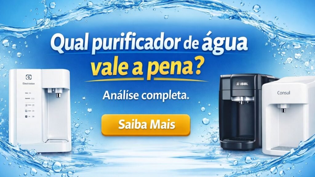 Imagem do Artigo Purificador Electrolux Vale a Pena_ Comparação Completa com Consul e IBBL Para Quem Quer Água Realmente Pura