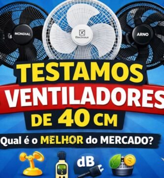 Imagem do artigo Testamos os 5 ventiladores de 40 cm mais vendidos: veja qual é o melhor do mercado