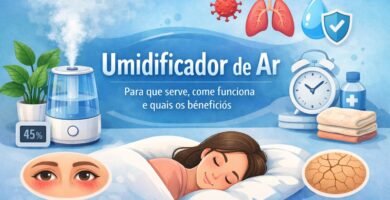 Imagem do artigo Umidificador de Ar: Para Que Serve, Como Funciona, Benefícios e Riscos do Uso