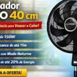 Imagem do artigo Ventilador Arno 40 cm é Bom_ Review Completo