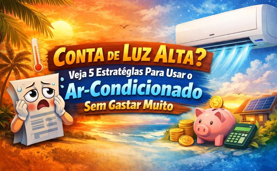 Imagem do Artigo Ar-Condicionado Econômico 5 Dicas que Vão Reduzir Sua Conta de LuzAr-Condicionado Econômico 5 Dicas que Vão Reduzir Sua Conta de Luz