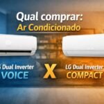 imagem do artigo LG Dual Inverter VOICE 12000 x LG Dual Inverter COMPACT qual comprar