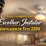 Imagem do artigo Ventilador de Teto 220V Guia Completo para Escolher, Instalar e Aproveitar ao Máximo