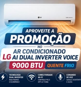 Imagem do artigo Ar Condicionado LG AI Dual Inverter Voice 9000 BTU Quente Frio Conforto Inteligente e Economia Real o Ano Todo 2