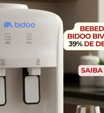Imagem da oferta Bebedouro Elétrico Bidoo Brancopreto 10l E 20l Bivolt