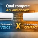 imagem do artigo LG Dual Inverter VOICE 12000 x LG Dual Inverter COMPACT qual comprar